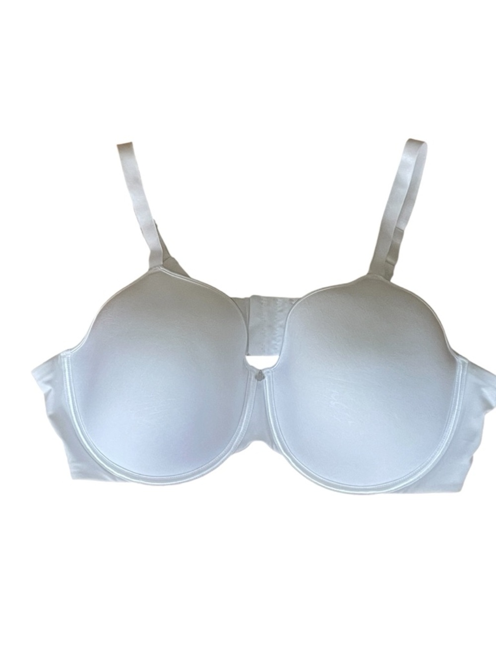 Breezies 46C White Full Coverage Underwire Bra Smooth T-Shirt Bra